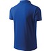 Polohemd Herren Pique Polo, S, königsblau