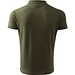 Polohemd Herren Pique Polo, S, military