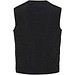 Quarz GRS-recycelte Thermoweste Unisex, schwarz, L