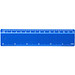 Refari 15 cm Lineal aus recyceltem Kunststoff, blau