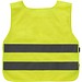 Reflektierende Warnweste Unisex, neongelb, XS