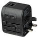 Reiseadapter Maracena,schwarz