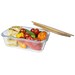 Roby Glas-Brotdose mit Bambusdeckel, natural
