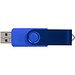 Rotate Metallic USB-Stick, royalblau, 1GB
