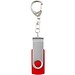 Rotate mit Schlüsselanhänger USB-Stick, hellrot, 16GB