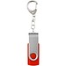 Rotate mit Schlüsselanhänger USB-Stick, mittelrot, 16GB