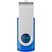 Rotate Transculent USB-Stick, blau, 2GB