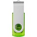 Rotate Transculent USB-Stick, grün, 2GB