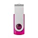 Rotate Transculent USB-Stick, rosa, 2GB