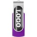 Rotate USB-Stick 3.0 mit Doming, lila, 64GB