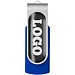 Rotate USB-Stick 3.0 mit Doming, royalblau, 64GB