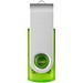 Rotate USB-Stick 3.0 transparent, grün, 64GB