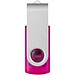 Rotate USB-Stick 3.0 transparent, rosa, 64GB