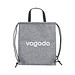 RPET Filz Rucksack PromoBag Plus, Hellgrau