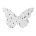 Samenpapier in Klappkärtchen Blume, Schmetterling, 2-seit. Druck