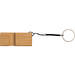 Schlüsselanhänger Bambushandyhalter, beige