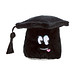 Schmoozies® Absolventenhut, schwarz