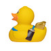 Schnabels® Bade-Ente Amor, bunt
