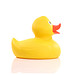 Schnabels® Bade-Ente Giant, 30 cm, gelb/orange