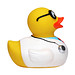 Schnabels® Bade-Ente Professor, bunt