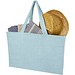 Siam GRS-recycelte Strandtragetasche aus Frottee 13 L, Cloud Blue