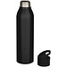 Sky 650 ml RCS-zertifizierte, einwandige Trinkflasche aus recyceltem Edelstahl, schwarz