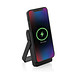 Skywave 5000mah Solar Powerbank, 10W Wireless aus rPlastik, schwarz