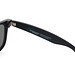 Sonnenbrille aus GRS recyceltem Kunststoff, schwarz