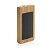 Sunwick 10.000mah Bambus Solar Powerbank, braun
