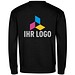 MALFINI Sweatshirt unisex Crew, 4XL, schwarz