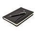 SWISS PEAK® Notizbuch und Stift, schwarz