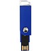 Swivel Rectangular USB-Stick, blau, 32GB