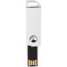 Swivel Rectangular USB-Stick, weiss, 32GB