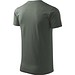 T-Shirt Herren Basic, 2XL, dunkler schiefer