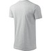 T-Shirt Herren Basic, 2XL, hellgrau melliert