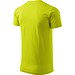 T-Shirt Herren Basic, 2XL, zitronengrün
