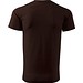 T-Shirt Herren Basic, 4XL, kaffee