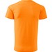 T-Shirt Herren Basic, 4XL, mandarine orange