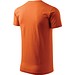 T-Shirt Herren Basic, 4XL, orange