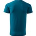 T-Shirt Herren Basic, 4XL, petrolblau