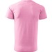 T-Shirt Herren Basic, 4XL, rosa