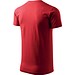 T-Shirt Herren Basic, 4XL, rot