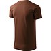 T-Shirt Herren Basic, 4XL, schokolade