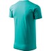 T-Shirt Herren Basic, 4XL, smaragdgrün
