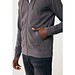 Iqoniq Abisko Zip-Kapuzenpullover aus recycelter Baumwolle, anthrazit, XXS