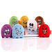 Minifeet® Displayreiniger Schmoozies, Teamgeist mit Anti-Stress-Funktion, rot