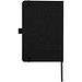 Thalaasa Hardcover Notizbuch aus Ozean Kunststoff, schwarz