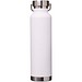 Thor 650 ml RCS-zertifizierte Kupfer-Vakuum Isolierflasche aus recyceltem Edelstahl, weiss