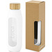 Tidan 600 ml Flasche aus Borosilikatglas mit Silikongriff, weiss