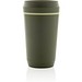 Topl-Becher aus rec. Kunststoff mit 360-Grad-Deckel 354ml, grün